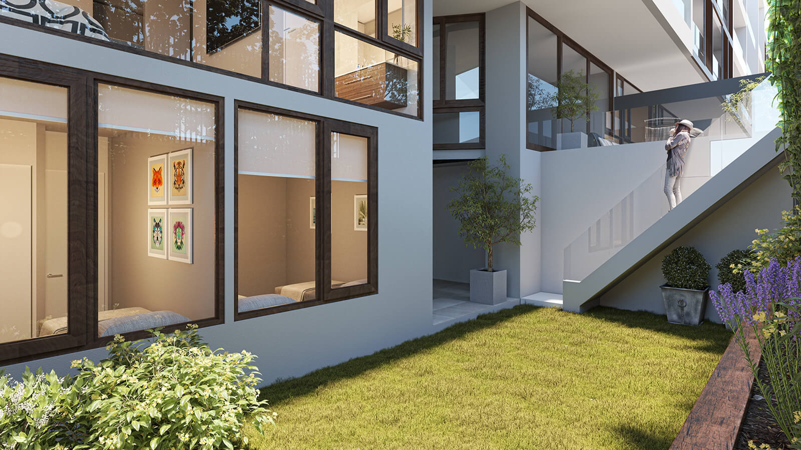 Edificio Lumina Patio Inglés