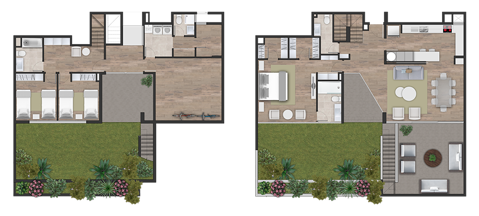 Departamento 104 Duplex