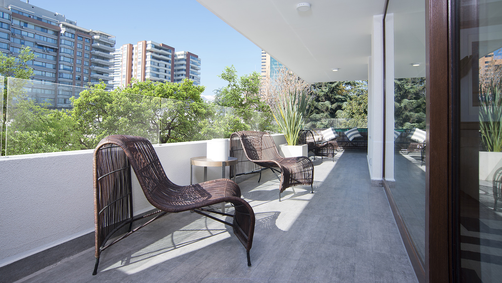 Parque Belarmino terraza